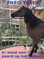 Er Staat Een Paard Op Het balkon