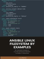 Ansible Linux Filesystem By Examples: 30+ Automation Examples on Linux File and Directory Operation for Modern IT Infrastructure
