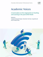 Academic Voices: A Conversation on New Approaches to Teaching and Learning in the post-COVID World
