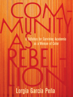 Community as Rebellion