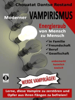 Moderner Vampirismus: Energieraub von Mensch zu Mensch