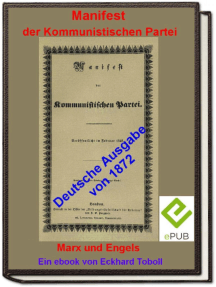 "Manifest der Kommunistischen Partei" (deutsche Ausgabe 1872)