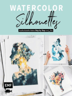 Watercolor Silhouettes – Vom Instagram-Star jj_illus: Ausdrucksstarke Motive Step by Step mit Aquarell malen: Natur, Tiere, Porträt und mehr