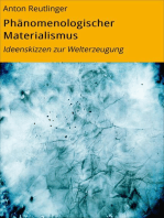 Phänomenologischer Materialismus: Ideenskizzen zur Welterzeugung