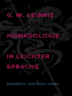 G. W. Leibniz: Monadologie in leichter Sprache: Philosophisches Märchen in 90 Sätzen
