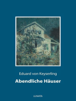 Abendliche Häuser