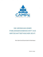 Die Gründung einer Familiengenossenschaft aus wirtschaftsethischer Sicht.: Eine Gute-Nacht-Geschichte für Dellenhauer.