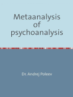 Metaanalysis of psychoanalysis