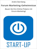 Forum Marketing-Geheimnisse: Bauen Sie Ihre Online-Präsenz mit Forum-Marketing!