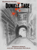 Dunkle Tage: Kriminalroman aus der Weimarer Republik