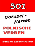 Vokabel-Karten Polnische Verben