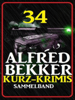 Sammelband 34 Alfred Bekker Kurz-Krimis