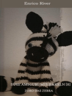 Häkelanleitung: Zoro das Zebra: Süße Amigurumis häkeln [8]