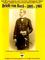 Kadett – Offizier der Kaiserlichen Marine – Briefe von Bord – 1895 – 1901: Band 93 in der maritimen gelben Buchreihe