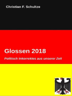 Glossen 2018: Politisch Inkorrektes aus zwei Jahrzehnten