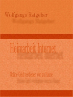 Heimarbeit Internet: Online Geld verdienen von zu Hause