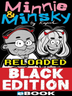 Minnie & Minsky Reloaded Black Edition: Schwarzweiße Comicstrips vom skurrilen Paar