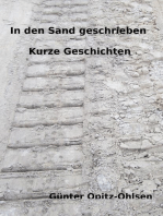 In den Sand geschrieben: Kurze Geschichten