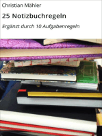 25 Notizbuchregeln