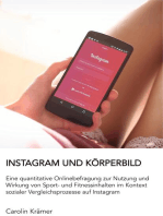 Instagram und Körperbild: Eine quantitative Onlinebefragung zur Nutzung und Wirkung von Sport- und Fitnessinhalten auf Instagram