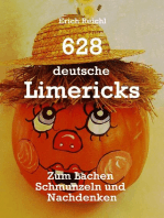 628 deutsche Limericks: Zum Lachen, Schmunzeln und Nachdenken