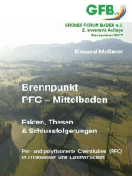 Brennpunkt PFC - Mittelbaden: Fakten, Thesen & Schlussfolgerungen