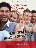 Erfolgreiche Nachprüfung - In 7 Schritten: schnell - einfach - sicher