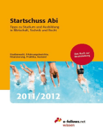 Startschuss Abi: Tipps zu Studium und Ausbildung in Wirtschaft, Technik und Recht