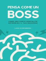 Pensa Come Un Boss: Come Una Forte Mentalità Determina Il Tuo Successo