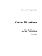 Kleiner Didaktikus: Eine Einführung in Lehr- und Lernprozesse Grundlagen