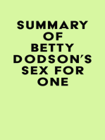 Summary of Betty Dodson's Sex for One