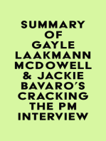 Summary of Gayle Laakmann McDowell & Jackie Bavaro's Cracking the PM Interview