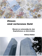 Zinsen sind verlorenes Geld