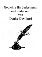 Gedichte für Jedermann und Jederzeit: Zusammenfassung Teil1 und Teil2