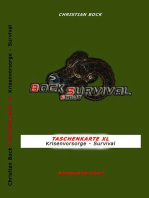 TASCHENKARTE XL Krisenvorsorge - Survival: Krisenvorsorge - Survival