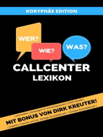 Callcenter Lexikon: Koryphäe Edition