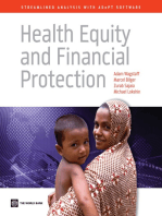 Health Equity and Financial Protection
