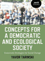 Concepts for a Democratic and Ecological Society: Grassroots Strategies for Social Change