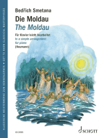 The Moldau: In a simple arrangement for piano