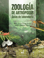 Zoología de artrópodos: Guías de laboratorio