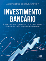 Investimento Bancário: julgamento e significado predominantes atribuídos pelo investidor financeiro