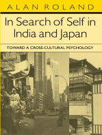 In Search of Self in India and Japan: Toward a Cross-Cultural Psychology