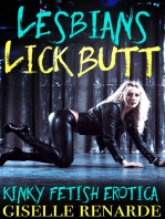 Lesbians Lick Butt