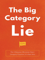 The Big Category Lie: The 8 Reasons (Everyone Says) Category Creation Is A Bad Idea
