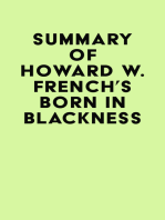 Summary of Howard W. French's Born in Blackness