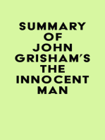 Summary of John Grisham's The Innocent Man