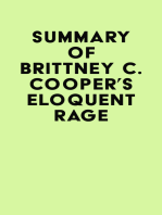 Summary of Brittney C. Cooper's Eloquent Rage