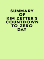 Summary of Kim Zetter's Countdown to Zero Day