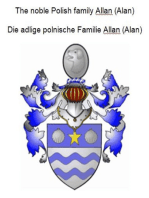 The noble Polish family Allan (Alan) Die adlige polnische Familie Allan (Alan)