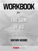 Workbook on The Sum Of Us: What Racism Costs Everyone And How We Can Prosper Together by Heather Mcghee (Fun Facts & Trivia Tidbits)